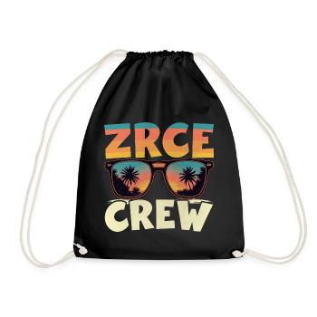 Zrce Party Crew - Turnbeutel - Schwarz - Vorne