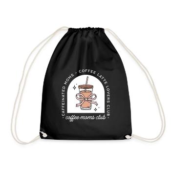 Club des mamans de café - Sac de sport léger - noir - Devant