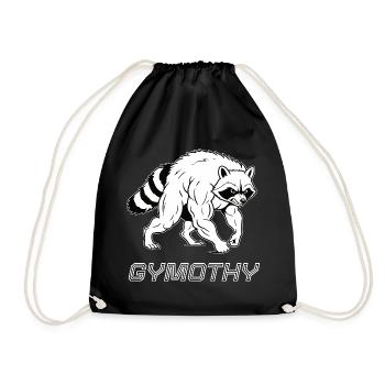 Gymothy - Drawstring Bag - black - Front