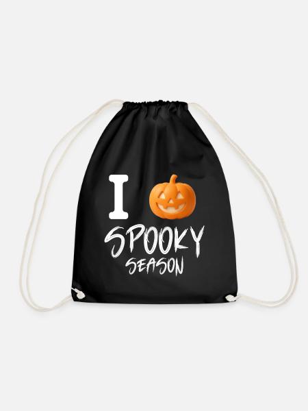 Ich liebe Spooky Season - Turnbeutel - Schwarz