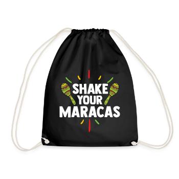 Secouez vos maracas - Sac de sport léger - noir - Devant