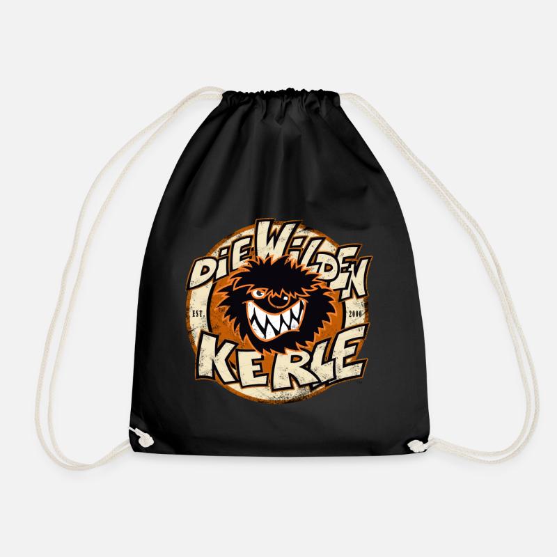 Die Wilden Kerle Est. 2000 Retro - Turnbeutel - Schwarz