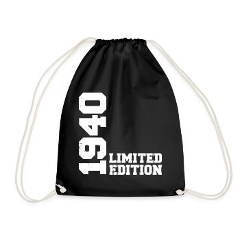 Cadeau Anniversaire Millésime 1940 Classique 1940 - Sac de sport léger - noir - Devant