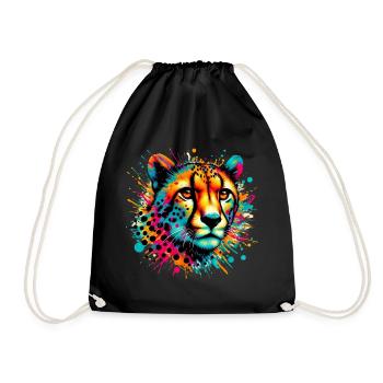 Guépard - Sac de sport léger - noir - Devant