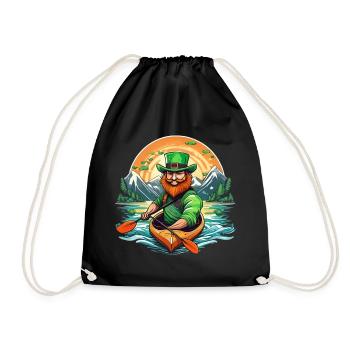 Kayak Trèfle de la Saint-Patrick - Sac de sport léger - noir - Devant
