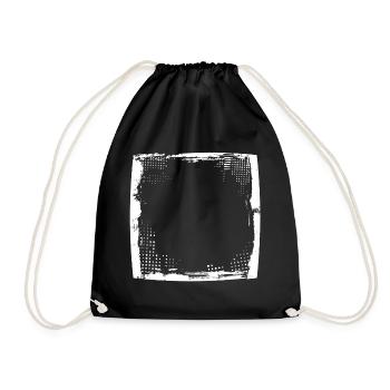 Frame dirty dirty white - Drawstring Bag - black - Front