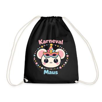 Costume de souris de carnaval Carnaval des Douceurs pour femmes - Sac de sport léger - noir - Devant