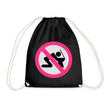 2541614 14674868 alcool - Sac de sport léger - noir - Devant