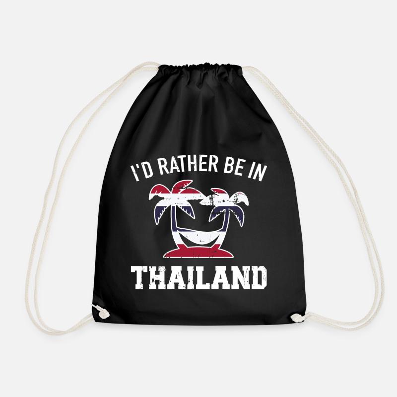 La Thaïlande - Sac de sport léger - noir