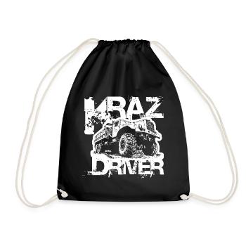 Kraz Driver - Drawstring Bag - black - Front