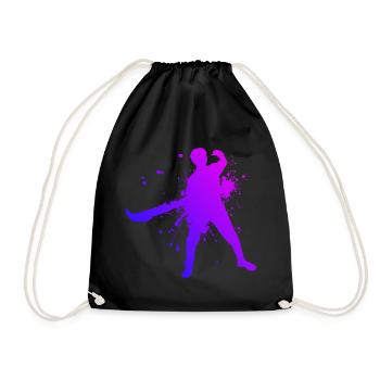 Pelote Homme Jai Alai Pelote Basque Femmes - Sac de sport léger - noir - Devant