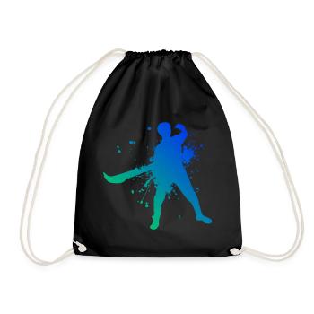 Basque Pelota Herren Jai Alai Pelota vasca - Turnbeutel - Schwarz - Vorne