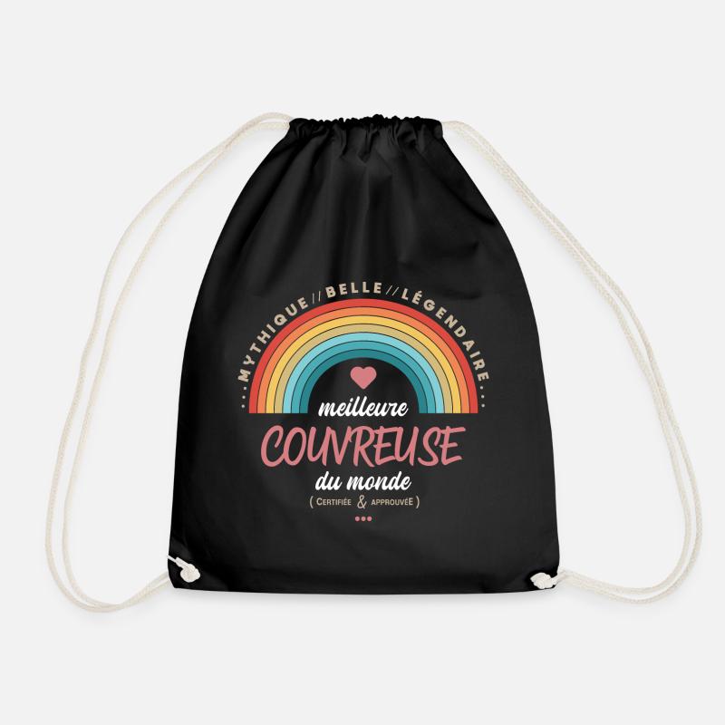 Meilleure couvreuse du monde - Sac de sport léger - noir