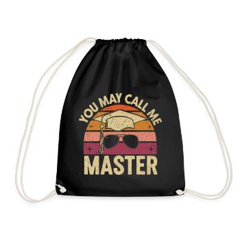 Master Design amusant pour les diplômés - Sac de sport léger - noir - Devant