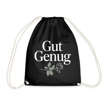 Gut Genug Selbstliebe Ich Bin Gut Genug Selbstwert - Turnbeutel - Schwarz - Vorne