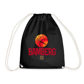 Bamberg LETS GOOOO - Turnbeutel - Schwarz - Vorne
