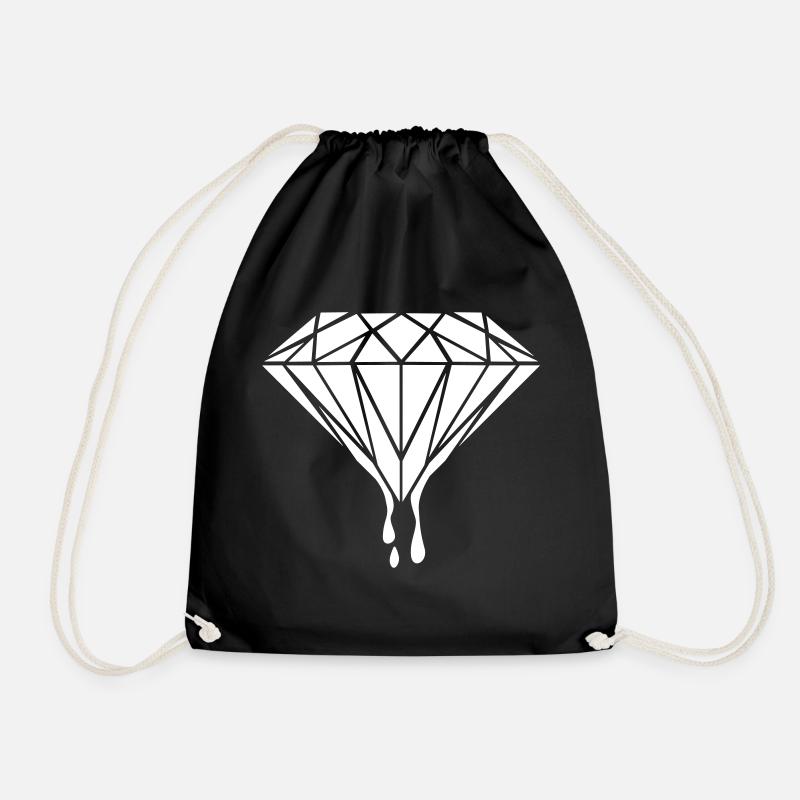 Diamond - Turnbeutel - Schwarz