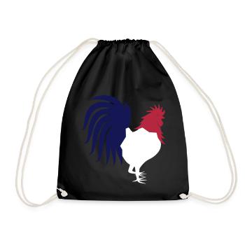 France coq - Sac de sport léger - noir - Devant