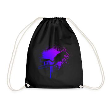 Scuba Diver Scuba Tauchen Herren Diver - Turnbeutel - Schwarz - Vorne