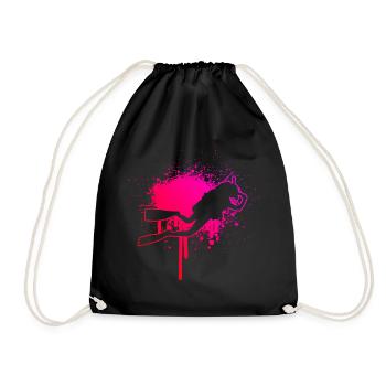 Femmes Scuba Diver Plongée Hommes Plongée - Sac de sport léger - noir - Devant