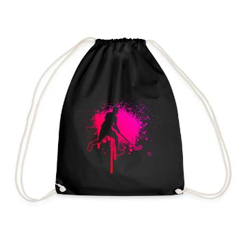 Innebandy Hockey Féminin Floorball Salibandy - Sac de sport léger - noir - Devant