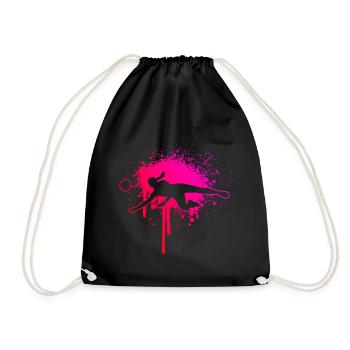 Volley-ball masculin Volley-ball Joueurs Jeux de volley-ball - Sac de sport léger - noir - Devant