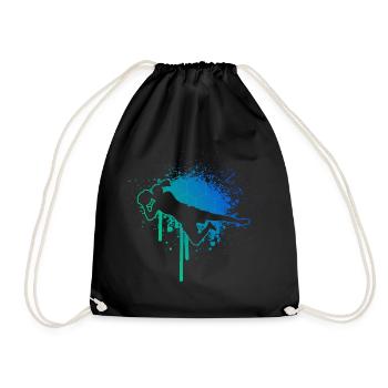 Footballeur Footballeur Footballeur Footballeur - Sac de sport léger - noir - Devant