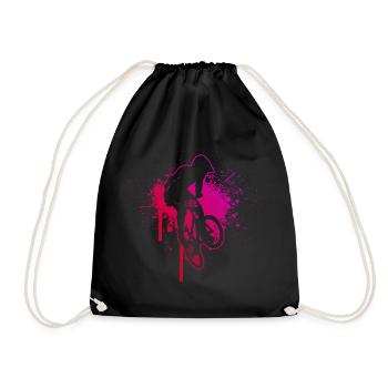 BMX Cyclisme Vélo Homme Vélo BMX Femme - Sac de sport léger - noir - Devant