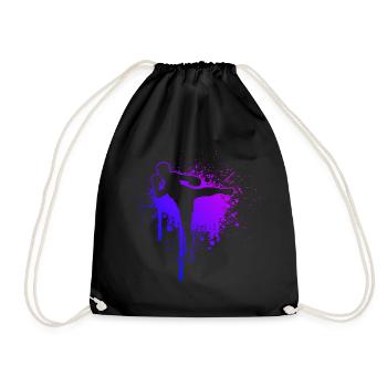 Boxe Thaï Boxe Thaï Muay Thaï Boxe Femmes - Sac de sport léger - noir - Devant