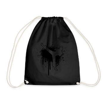 Boxe Femmes Boxe Kickboxing Kickboxing Kickboxer - Sac de sport léger - noir - Devant