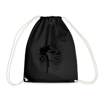 Dirt Bike Femme Dirt Biker Freestyle Motocross - Sac de sport léger - noir - Devant