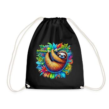 Paresse - Sac de sport léger - noir - Devant
