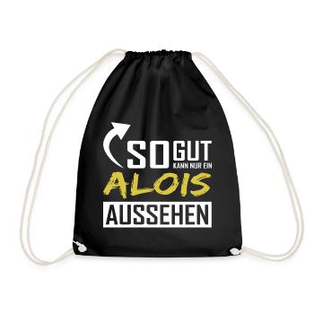 Seul un Alois peut être aussi beau - Sac de sport léger - noir - Devant