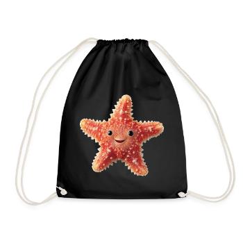 Étoile de mer - Sac de sport léger - noir - Devant