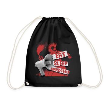 Hardtekk Tekke East Germany - Drawstring Bag - black - Front