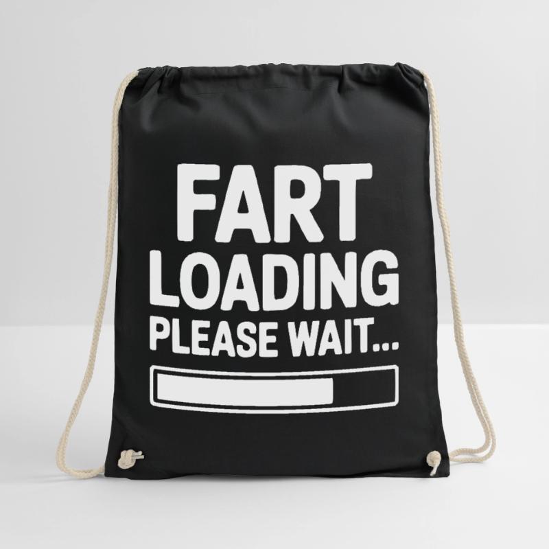 Fart Loading Please Wait... Drawstring Bag