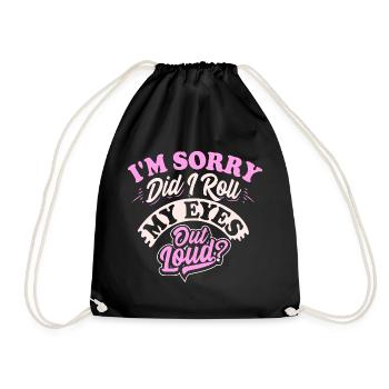 T-shirt vintage Citation Roll Roll - Sac de sport léger - noir - Devant
