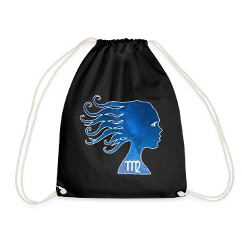 Vierge et univers - Sac de sport léger - noir - Devant