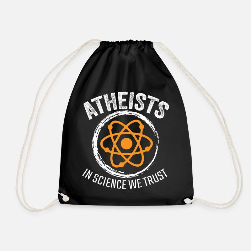 Atheist - Turnbeutel - Schwarz