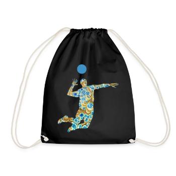 volleyballer e 243 - Sac de sport léger - noir - Devant