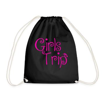 Girls Trip - Drawstring Bag - black - Front