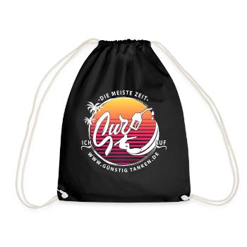 Petrol Surfing - Drawstring Bag - black - Front