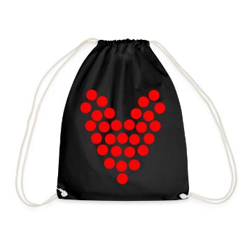 MOM. MOTHER'S DAY. HAPPY MOTHER'S DAY - Drawstring Bag - black - Front