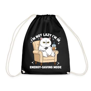 Mode économie d’énergie cathol - Sac de sport léger - noir - Devant
