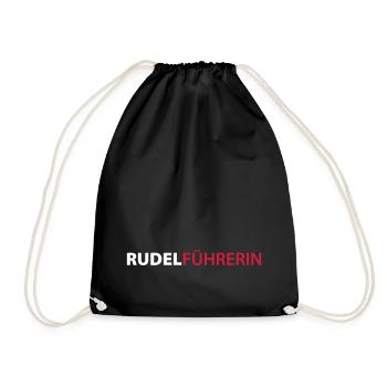 Rudelführerin - Turnbeutel - Schwarz - Vorne