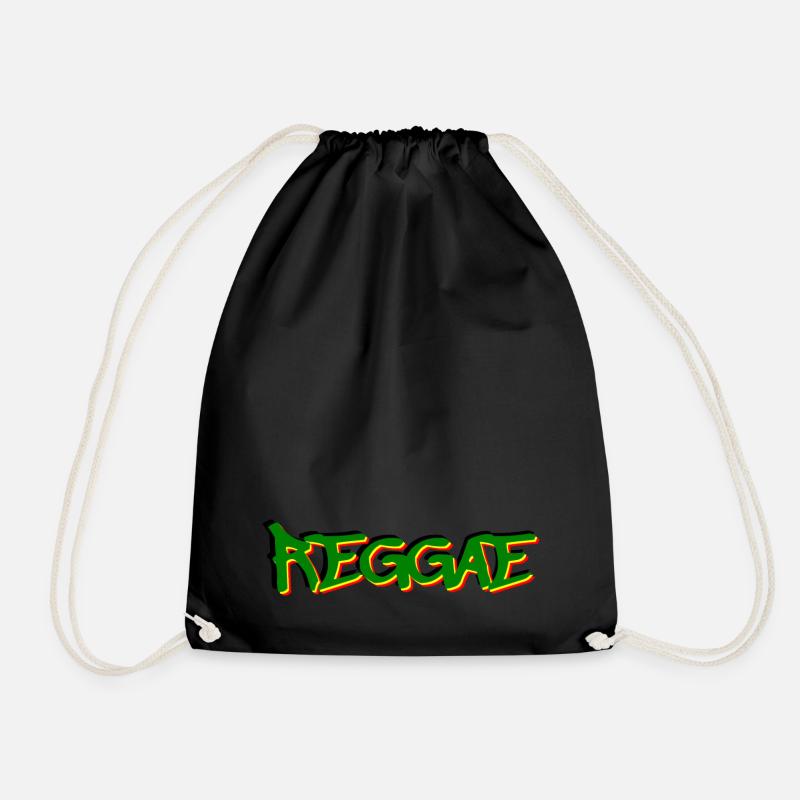 Reggae - Turnbeutel - Schwarz