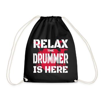 Relax Drummer 2 - Sac de sport léger - noir - Devant