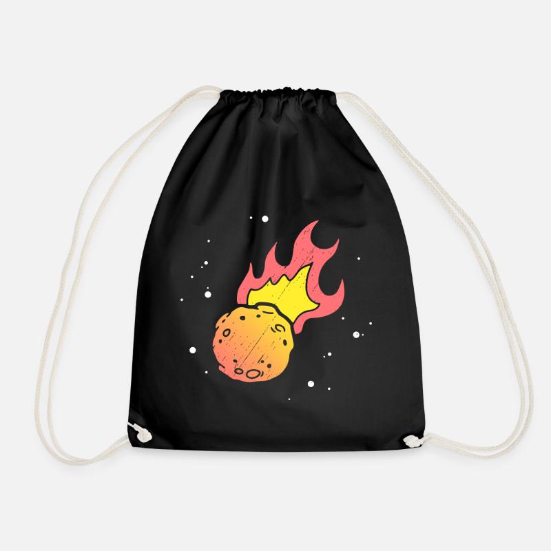 Distressed Meteor - Turnbeutel - Schwarz