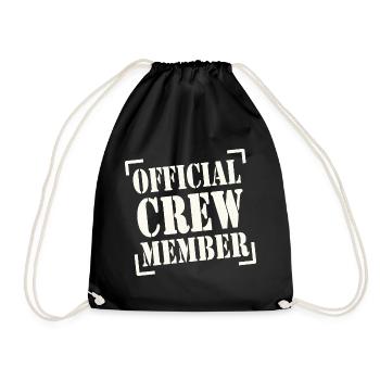 official crew member - Sac de sport léger - noir - Devant