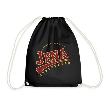 Jena Germany College High School Style - Drawstring Bag - black - Front